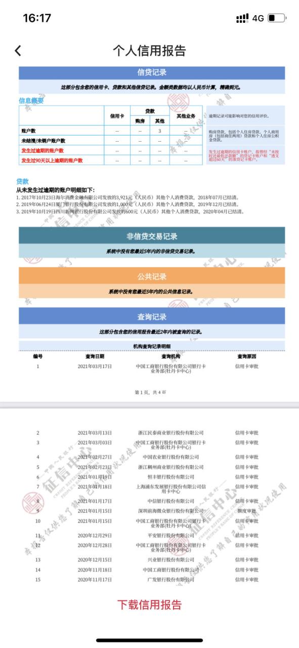 信用记录_信用记录_如何查询信用记录