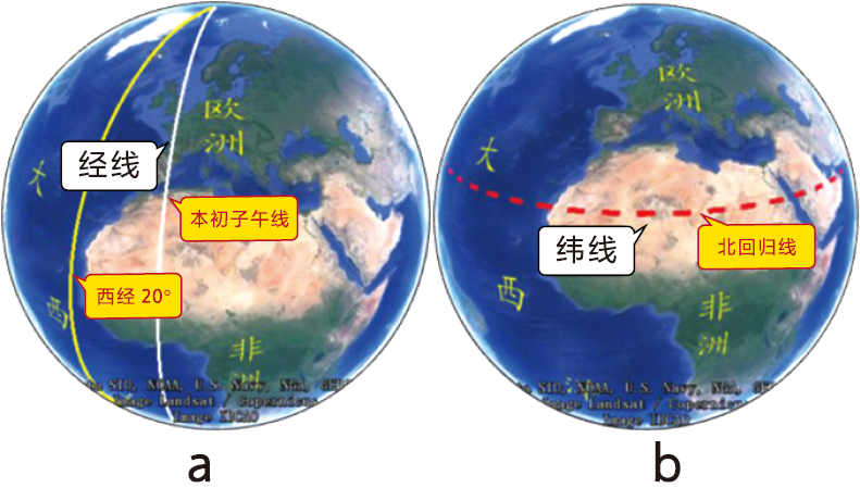 地球经纬度划分图_地球各个纬度半径求法_地球经度与纬度