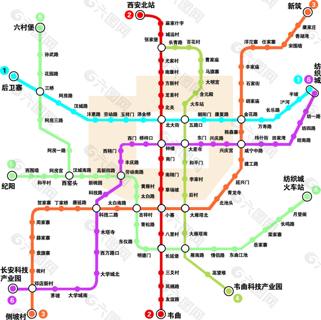 地铁西安规划期限是多久_西安地铁四期规划_西安地铁整体规划