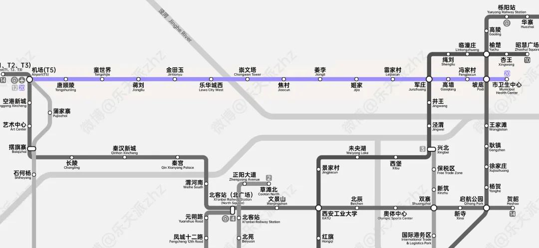 西安地铁规划6号线路_西安地铁规划高清图_西安地铁12号线规划图