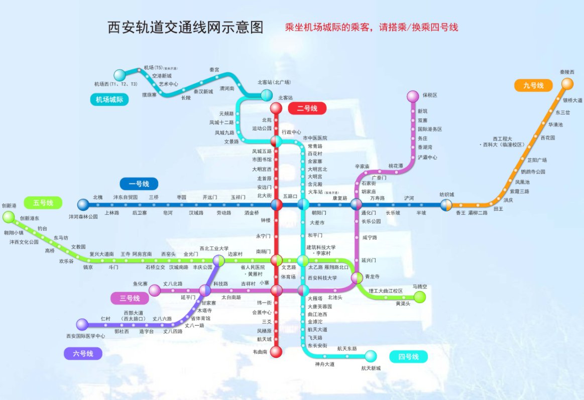 地铁西安规划图_西安地铁四期规划最新消息_西安地铁新一轮规划