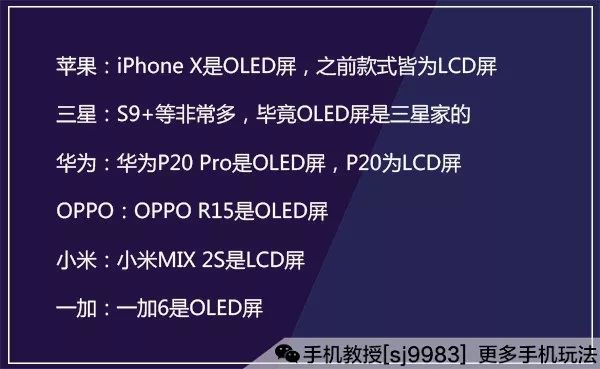 oled屏幕和led屏幕区别_屏幕oled和led的区别_oled和led屏幕的区别